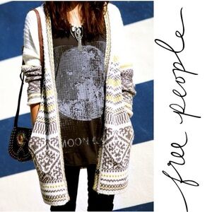 Free People Annabelle Cardigan EUC Medium
